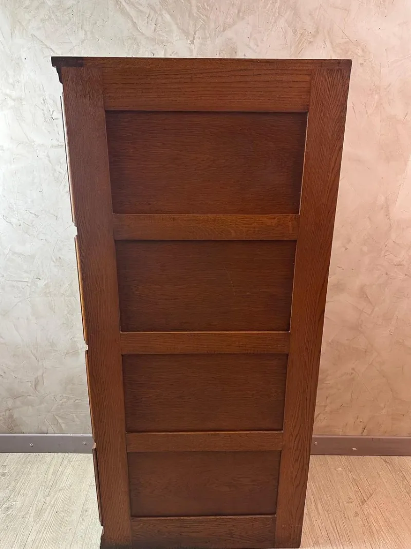 Pamono Oak File Cabinet, 1920> Cabinets & Wardrobes