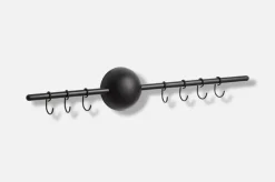 Pamono Oak Hoop Racks by Jeanette Holdgaard, Set of 2><noscript><img width=