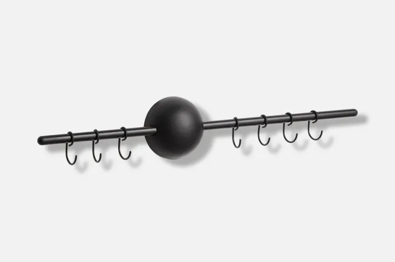 Pamono Oak Hoop Racks by Jeanette Holdgaard, Set of 2> Racks, Hooks & Valets