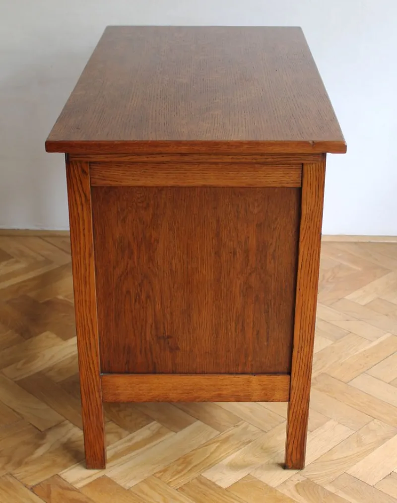New Pamono Oak Jerry Child Desk, 1930s