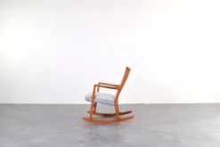 Online Pamono Oak Ml33 Rocking Chair by Hans J. Wegner for A/S Mikael Laursen, 1950s