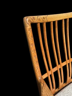 Sale Pamono Oak ML33 Rocking Chair by Hans J. Wegner for A/S Mikael Laursen, 1950s