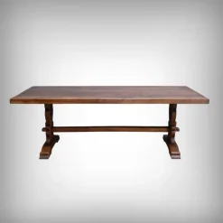 Best Pamono Oak Monastery Table, 20th Century
