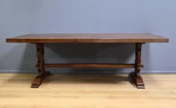 Best Pamono Oak Monastery Table, 20th Century
