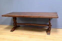 Best Pamono Oak Monastery Table, 20th Century