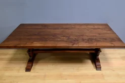 Best Pamono Oak Monastery Table, 20th Century