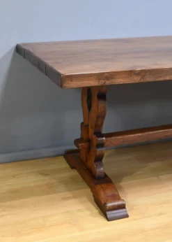 Best Pamono Oak Monastery Table, 20th Century