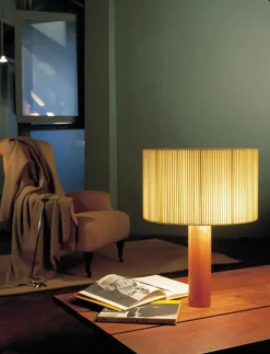 New Pamono Oak Moragas Table Lamp by Antoni De Moragas Gallissà