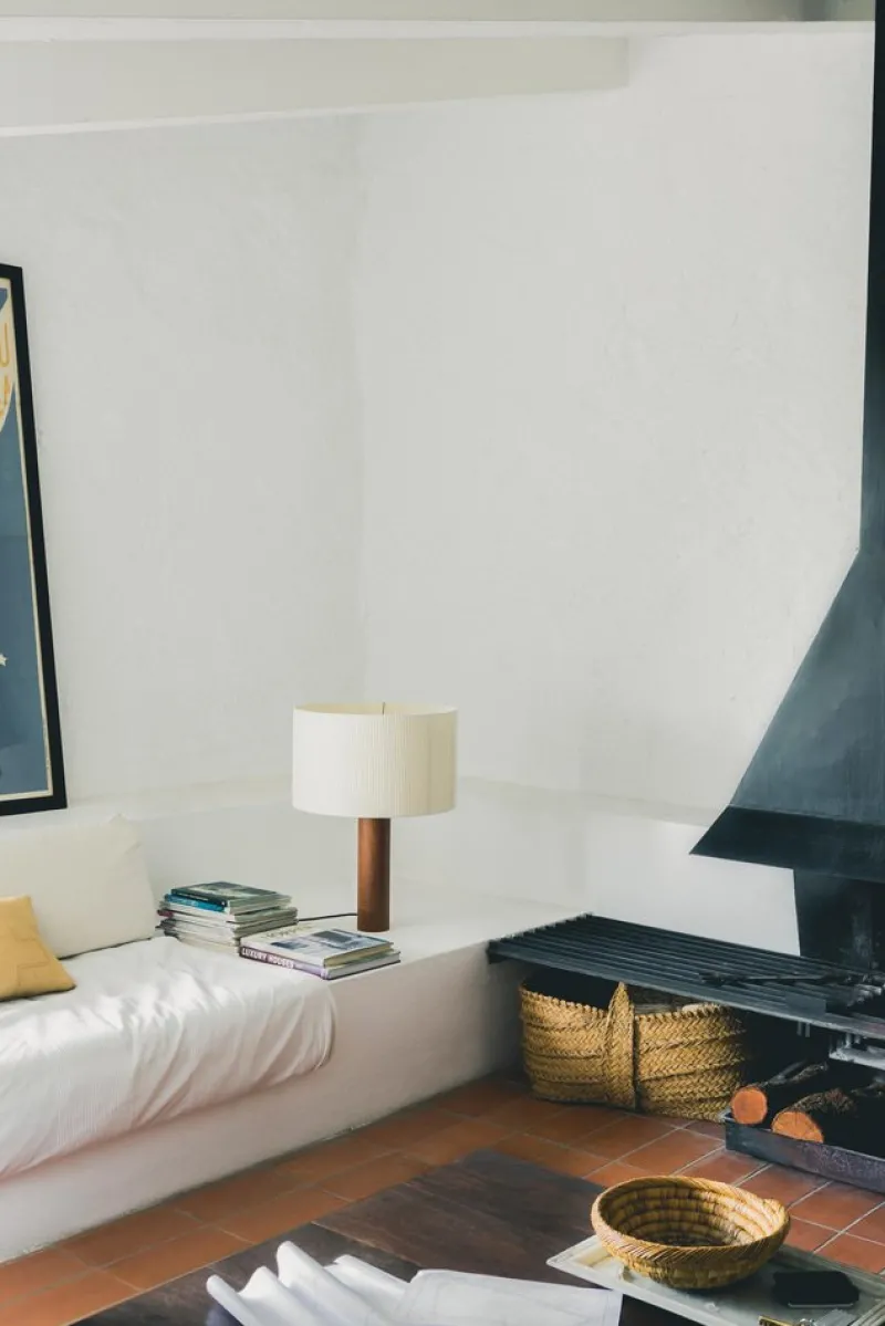 New Pamono Oak Moragas Table Lamp by Antoni De Moragas Gallissà