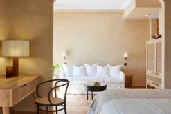 New Pamono Oak Moragas Table Lamp by Antoni De Moragas Gallissà