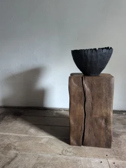 Pamono Oak Pedestal by Atelier Bloam><noscript><img width=