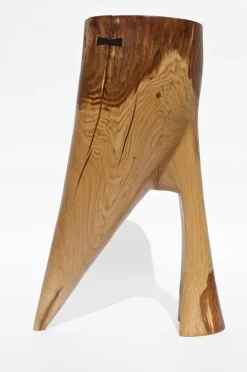 Pamono Oak Sculpture by Jörg Pietschmann> Pedestals And Columns