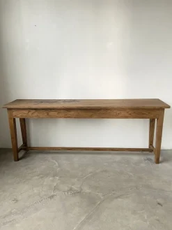 Pamono Oak Worktable or Console Table, 1950s> Worktables & Workbenches