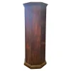 Pamono Octagonal Column in Walnut, 1920s> Pedestals And Columns