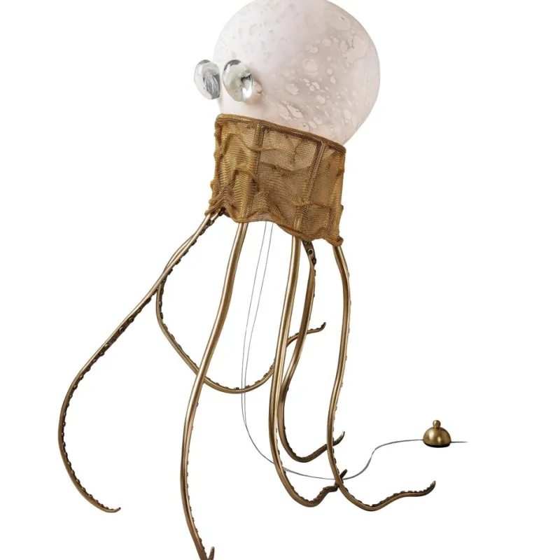 Pamono Octopus Floor Lamp Sculpture by Ludovic Clément Darmont> Floor Lamps