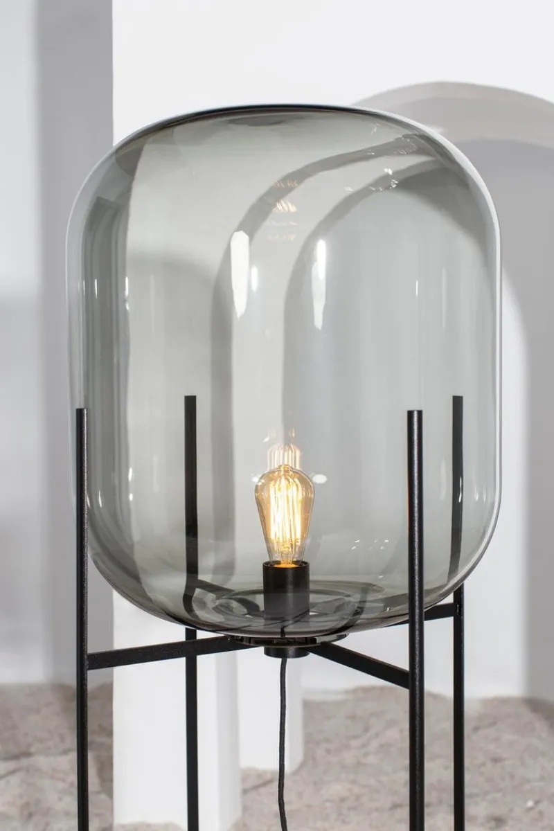 Clearance Pamono Oda Black Floorlight from Pulpo