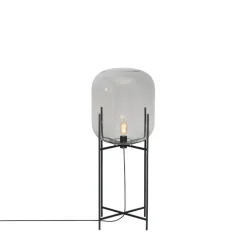 Clearance Pamono Oda Black Floorlight from Pulpo