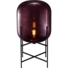 Pamono Oda Medium Aubergine Black Floor Lamp by Pulpo> Floor Lamps