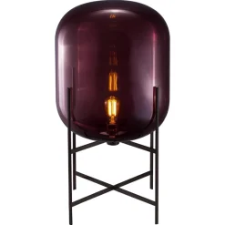 Pamono Oda Medium Aubergine Black Floor Lamp by Pulpo> Floor Lamps