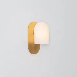 Pamono Odyssey SM Brass Wall Sconce by Schwung> Wall Lights & Sconces