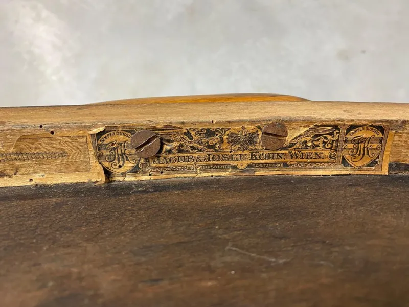 Pamono Office Chair attributed to Jacob & Josef Kohn, 1890s> Office Chairs
