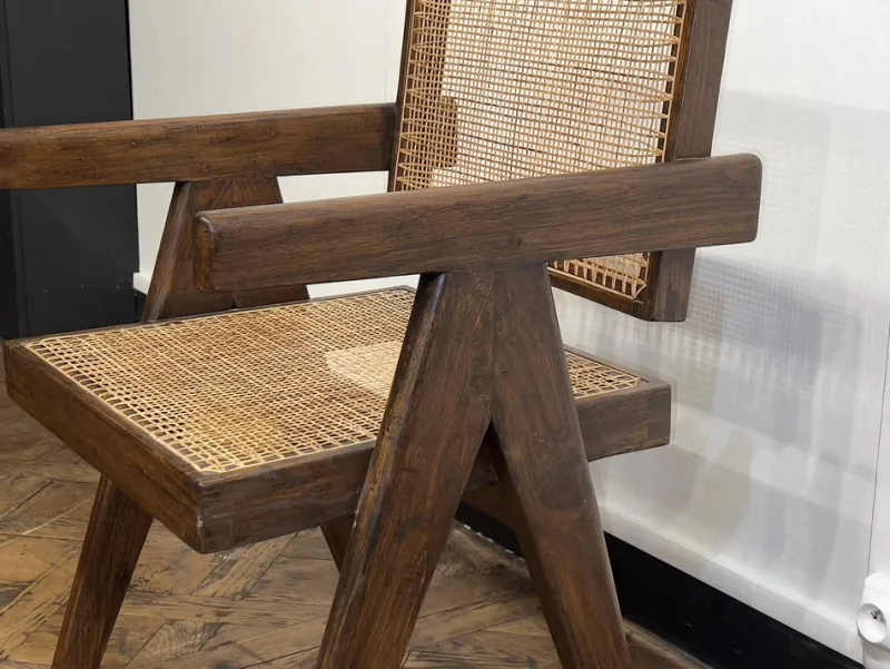 Pamono Office Chair by Pierre Jeanneret, 1955> Office Chairs
