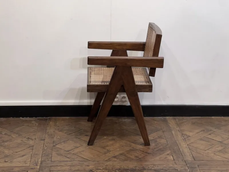 Pamono Office Chair by Pierre Jeanneret, 1955> Office Chairs