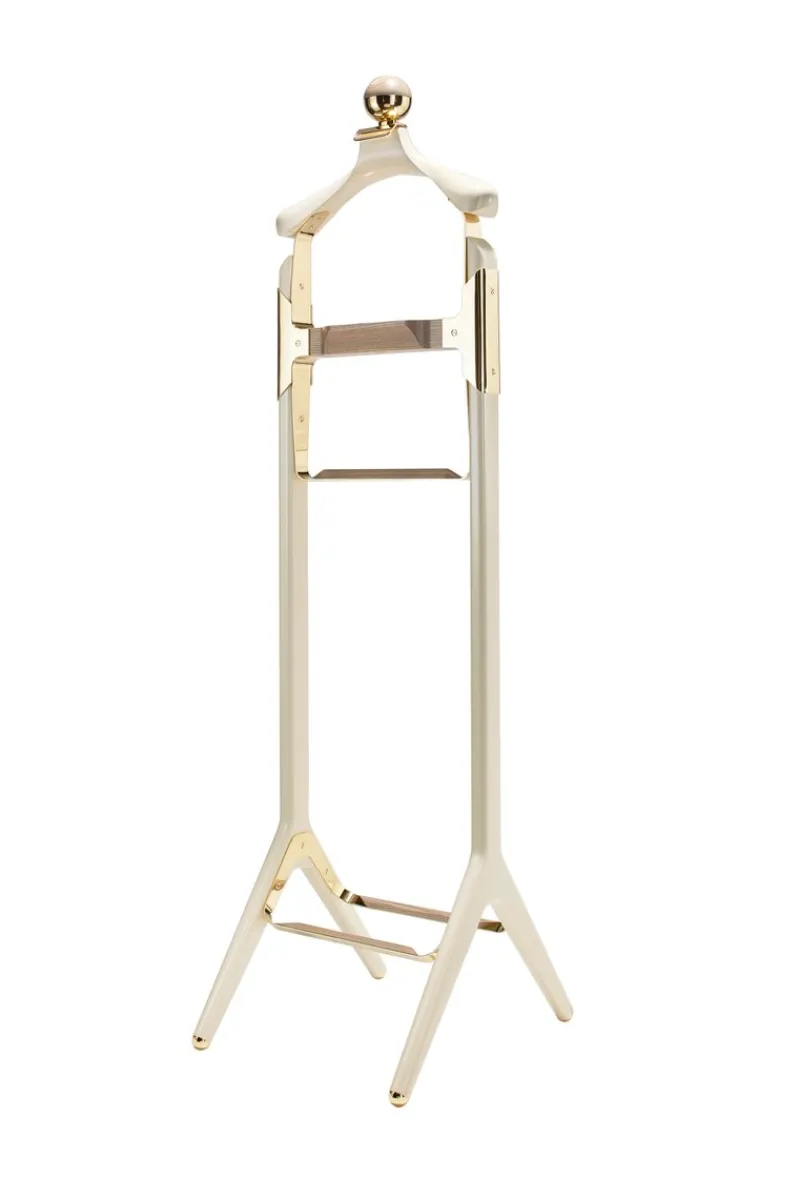 Pamono Off-White Permanent Style Valet Stand by Honorific> Racks, Hooks & Valets