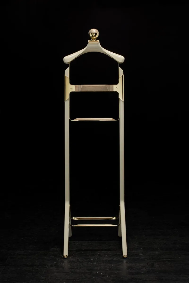 Pamono Off-White Permanent Style Valet Stand by Honorific> Racks, Hooks & Valets