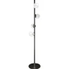Clearance Pamono Ofione Brushed Black Metal Floor Lamp by Alabastro Italiano