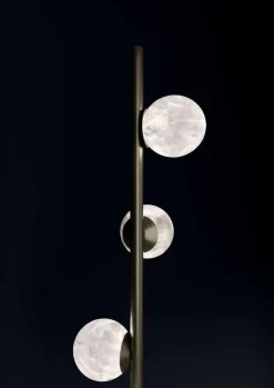 Pamono Ofione Freedom Green Metal Floor Lamp by Alabastro Italiano><noscript><img width=