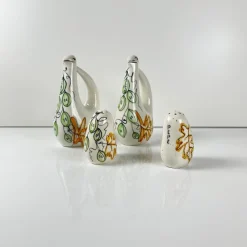 Outlet Pamono Oil, Vinegar, Salt and Pepper Set, Italy, 1950s, Set of 4