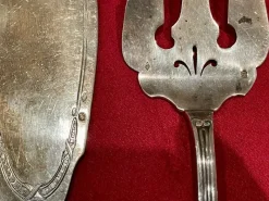 Pamono Olier and Caron Cutlery Set in Sterling Silver, Set of 183><noscript><img width=