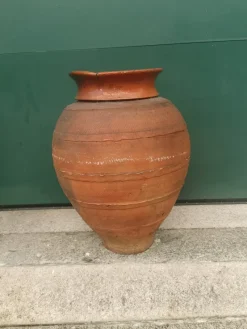 Pamono Olive Oil Pot, 1890s> Garden Accessories