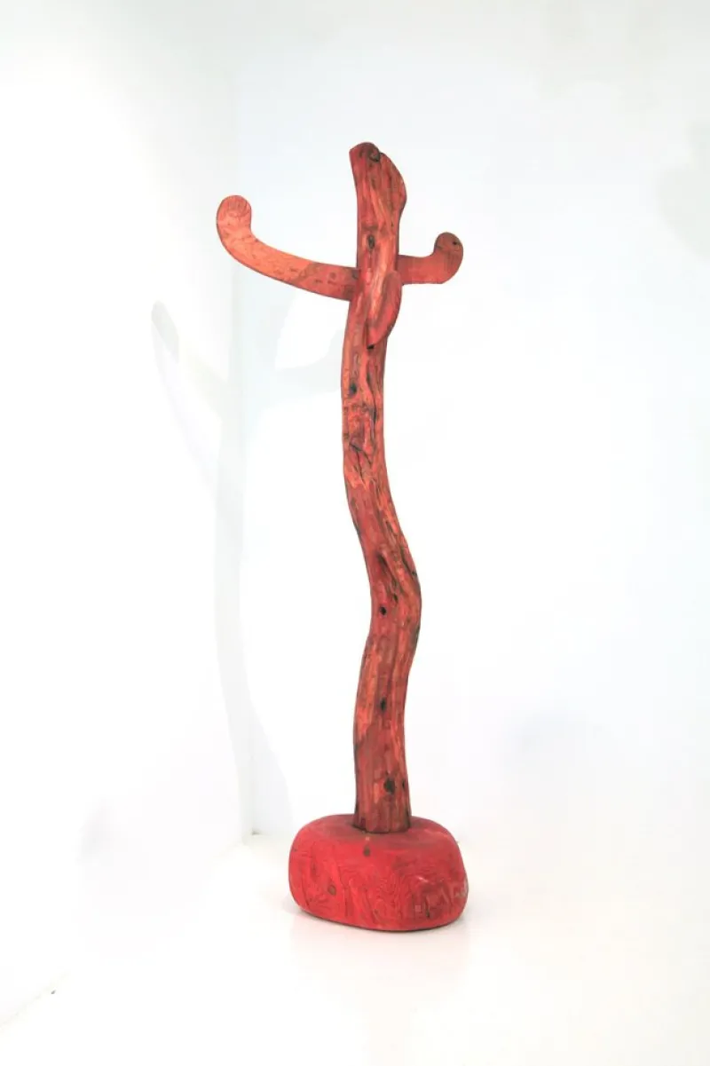 Hot Pamono Olive Wood Coat Hanger by Behaghelfoiny