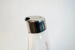 Online Pamono Olpe Model Oil and Vinegar, Salt and Pepper Set by Angelo Mangiarotti for Colle Cristallerie, 1986, Set of 5