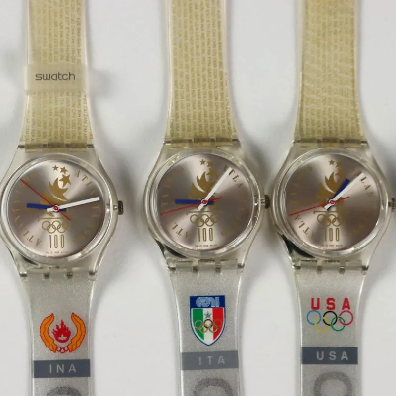 Pamono Olympic Team Watches from Swatch, Set of 10> Watches