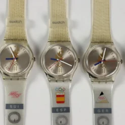 Pamono Olympic Team Watches from Swatch, Set of 10><noscript><img width=