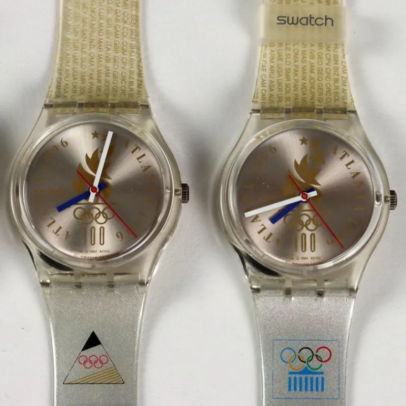 Pamono Olympic Team Watches from Swatch, Set of 10> Watches
