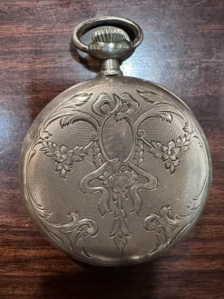 New Pamono Omega Pocket Watch in Silver