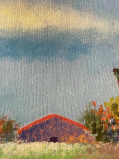 Pamono Omiccioli, Landscape, Oil Painting, Framed><noscript><img width=