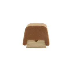 Pamono Onigiri Wool and Oak Pouf by Morica Design><noscript><img width=