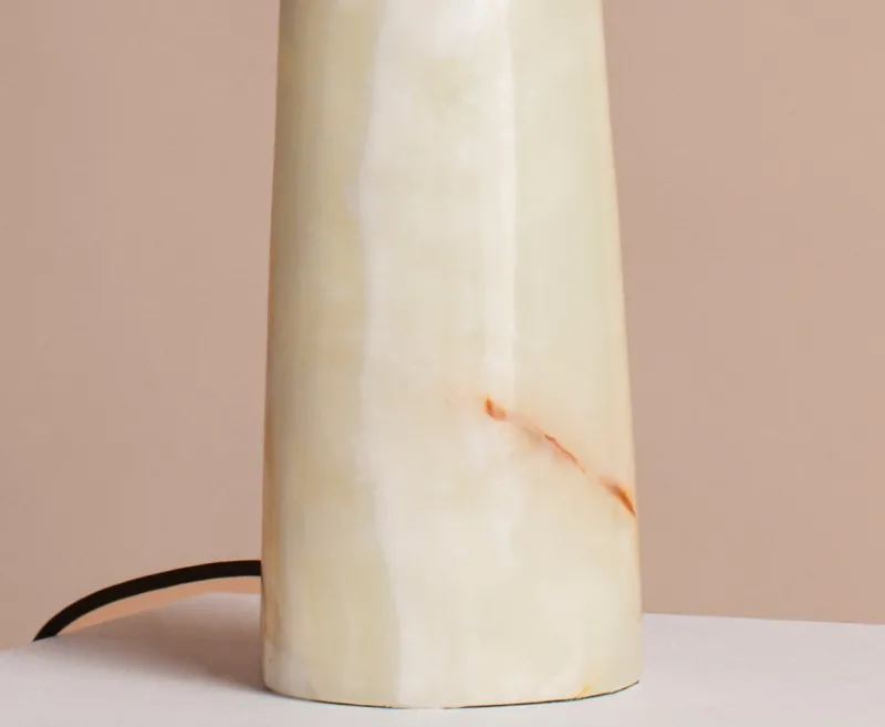 Pamono Onyx Tapered Table Lamp by Marmo Lusso> Table Lamps