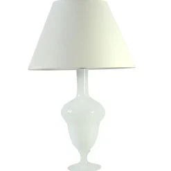 Pamono Opal Glass Table Lamp from Sevres, France, 1950s> Table Lamps