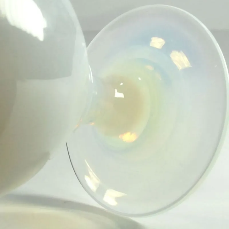 Pamono Opal Glass Table Lamp from Sevres, France, 1950s> Table Lamps