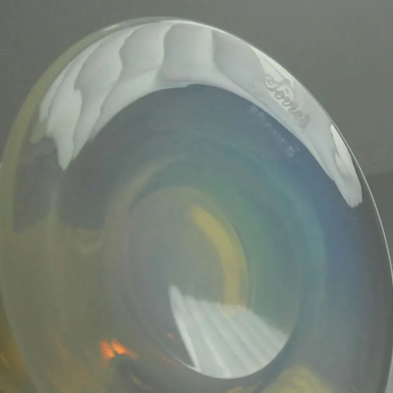 Pamono Opal Glass Table Lamp from Sevres, France, 1950s> Table Lamps