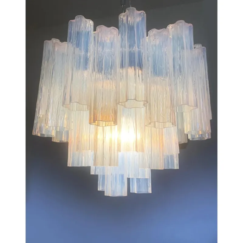 Pamono Opal Tronchi Chandelier in Murano Glass by Simoeng> Ceiling Lights
