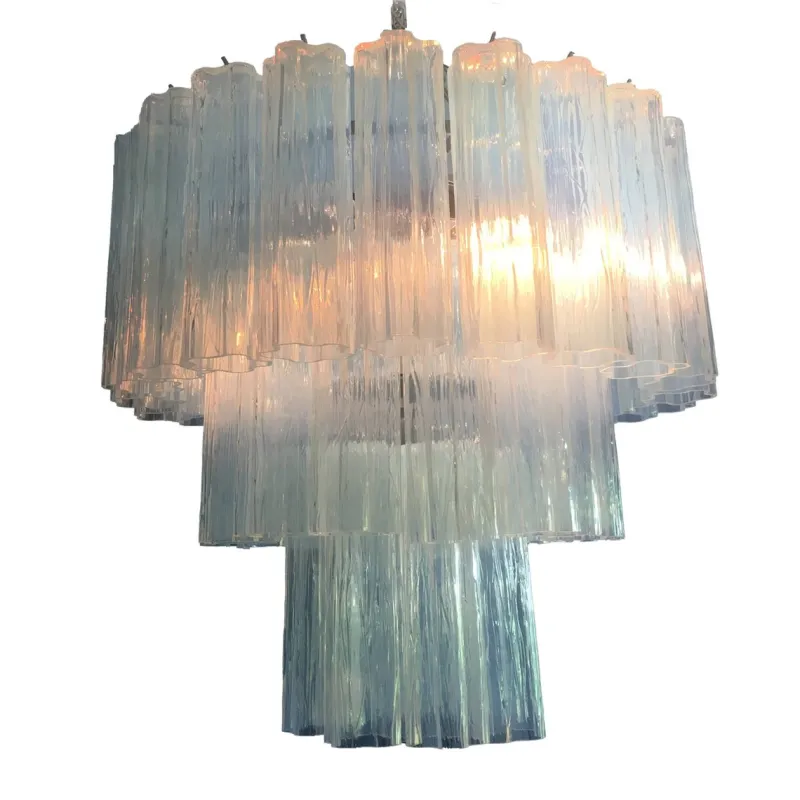 Pamono Opal Trunks Murano Glass Chandelier from Murano> Ceiling Lights