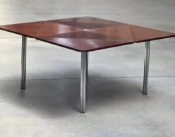 Pamono Opening Table by Eugenio Gerli for Tecno, 1960> Dining Tables & Sets
