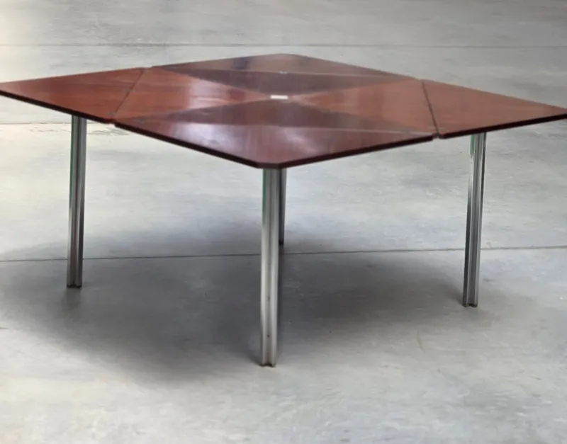 Pamono Opening Table by Eugenio Gerli for Tecno, 1960> Dining Tables & Sets